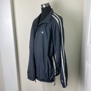 Champion Boyfriend Windbreaker Jacket Size XL